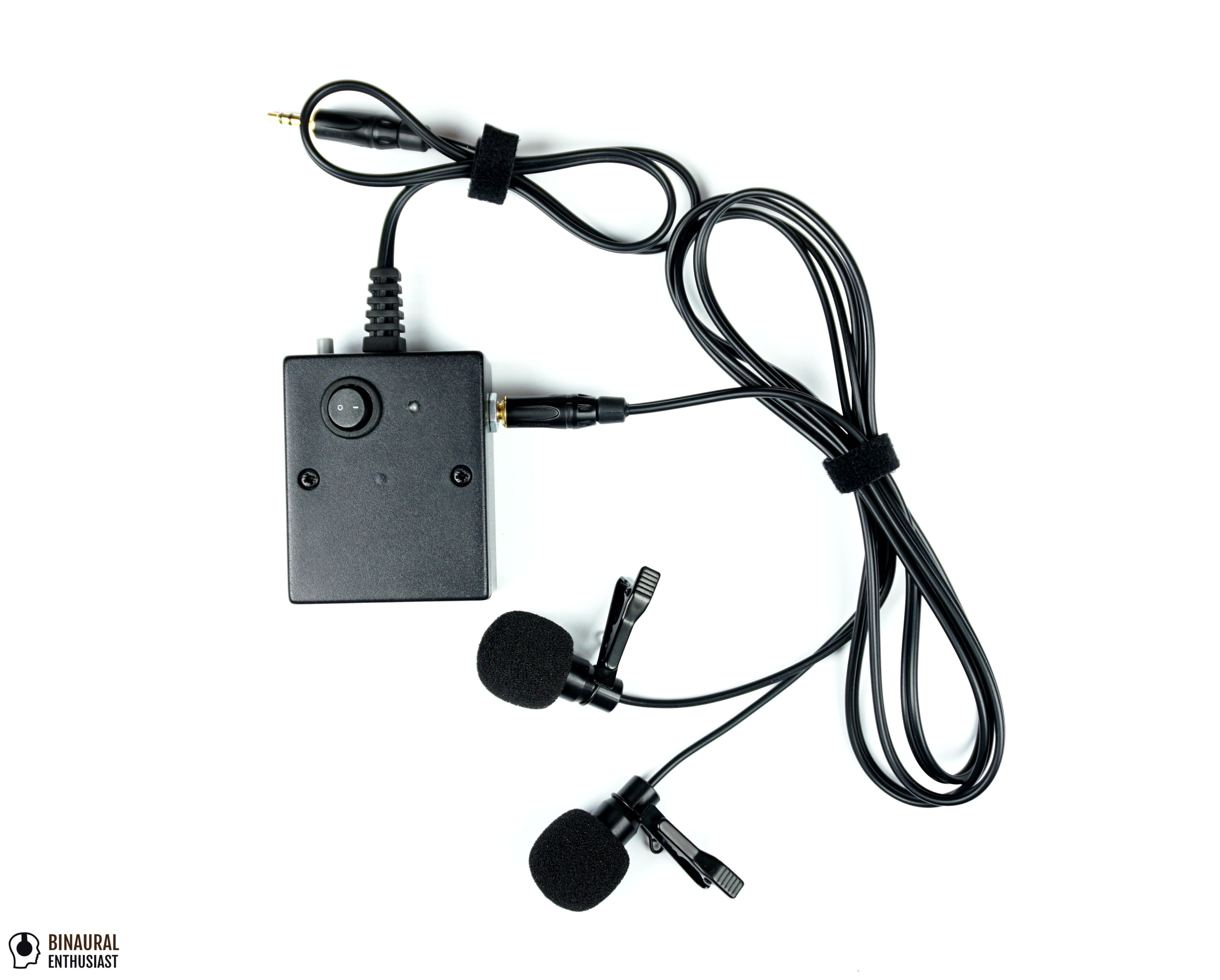 binaural microphone earbuds